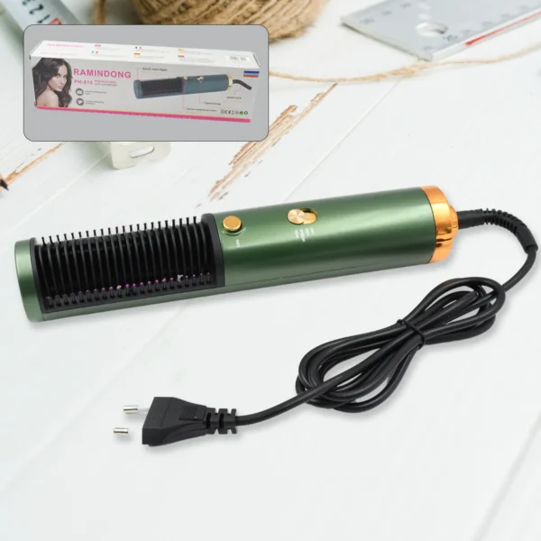 HAIR STRAIGHTENER COMB, ANTI SCALD HOT COMB NEGATIVE ION HAIR STRAIGHTENER BRUSH.