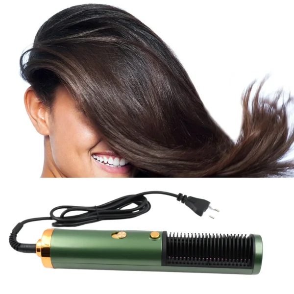 HAIR STRAIGHTENER COMB, ANTI SCALD HOT COMB NEGATIVE ION HAIR STRAIGHTENER BRUSH. - Image 4