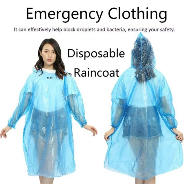 Disposable Easy To Carry Raincoat - Image 4