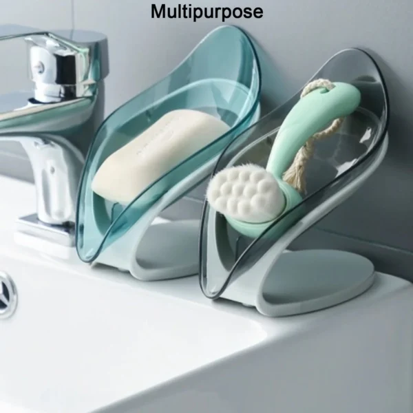 New Leaf Soap Box Used In All Kinds Of Household And Bathroom Places As A Soap Stand And Case. - Image 3