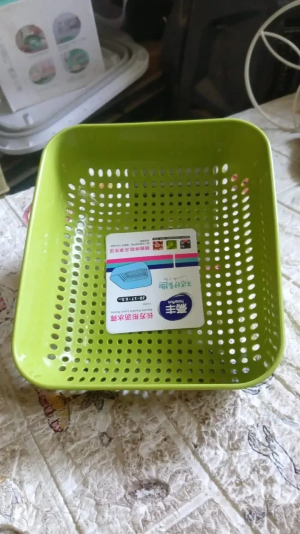 MULTIPURPOSE SMALL PLASTIC KITCHEN BASKET - Image 2