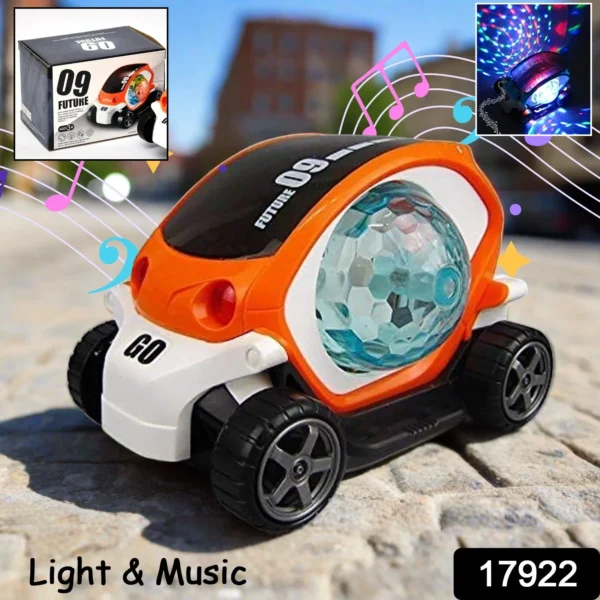 PLASTIC 360 DEGREE ROTATING STUNT CAR TOY FOR KIDS - Image 5