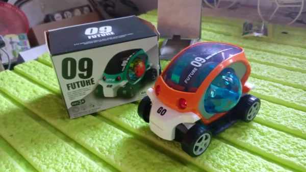 PLASTIC 360 DEGREE ROTATING STUNT CAR TOY FOR KIDS - Image 2