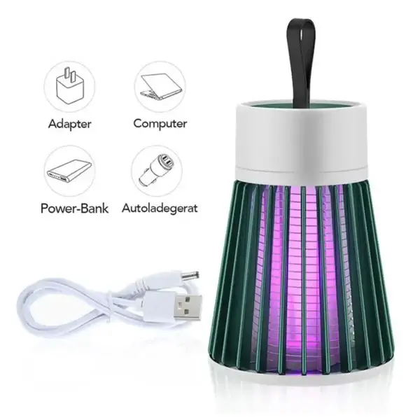 Mosquito Killer Machine Mosquito Killer USB Powered Bug Zapper Mosquito Lamp For Home Electric LED Lamp Mosquito Killer Indoor / Outdoor Mosquito Trap Machine - Image 2